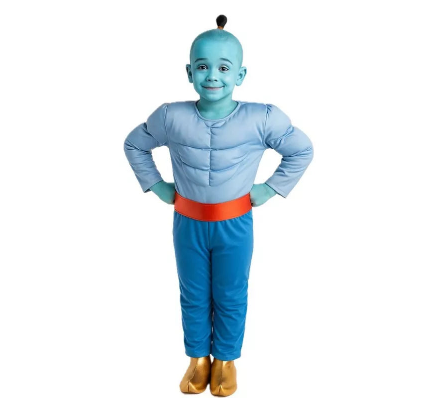 Translation missing: de.Disfraz de Genio de la Lámpara para niño
