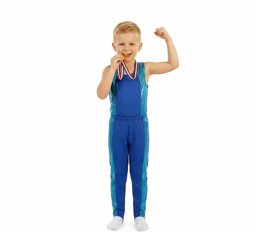 Translation missing: de.Disfraz de Gimnasta Olímpico para niño