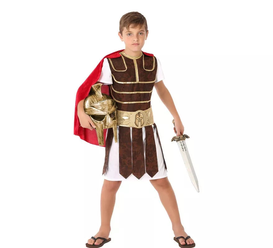 Translation missing: de.Disfraz de Gladiador con capa para niño