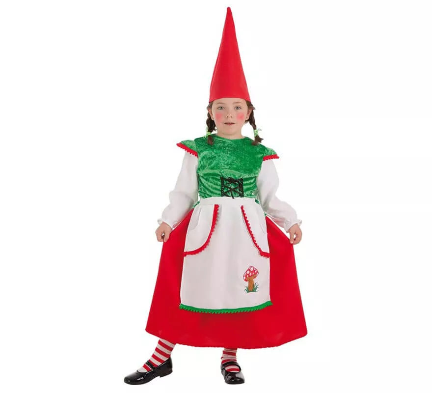 Translation missing: de.Disfraz de Gnoma para niña