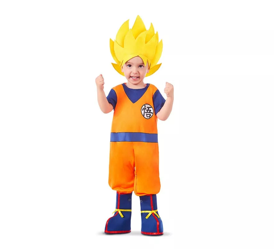 Translation missing: de.Disfraz de Goku Clásico de Dragon Ball para bebé