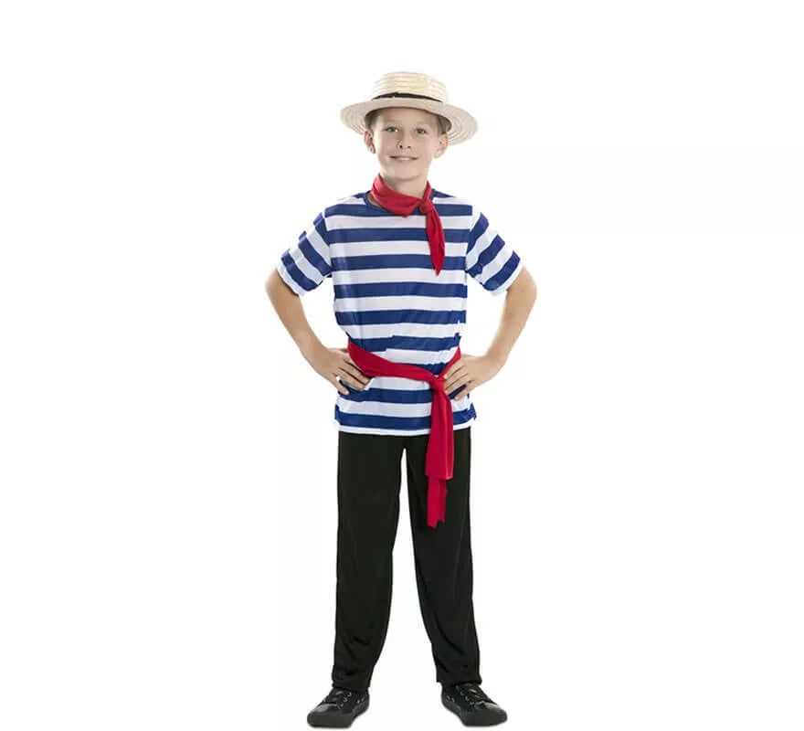 Translation missing: de.Disfraz de Gondolero para niño