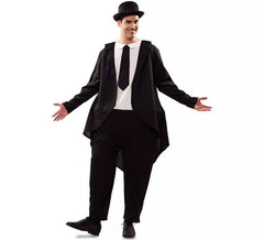 Dicker Mann Kostüm mit Anzug