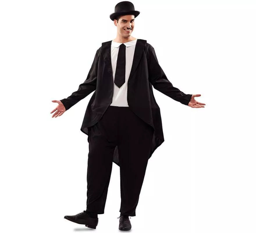 Translation missing: de.Disfraz de Gordo con traje para hombre