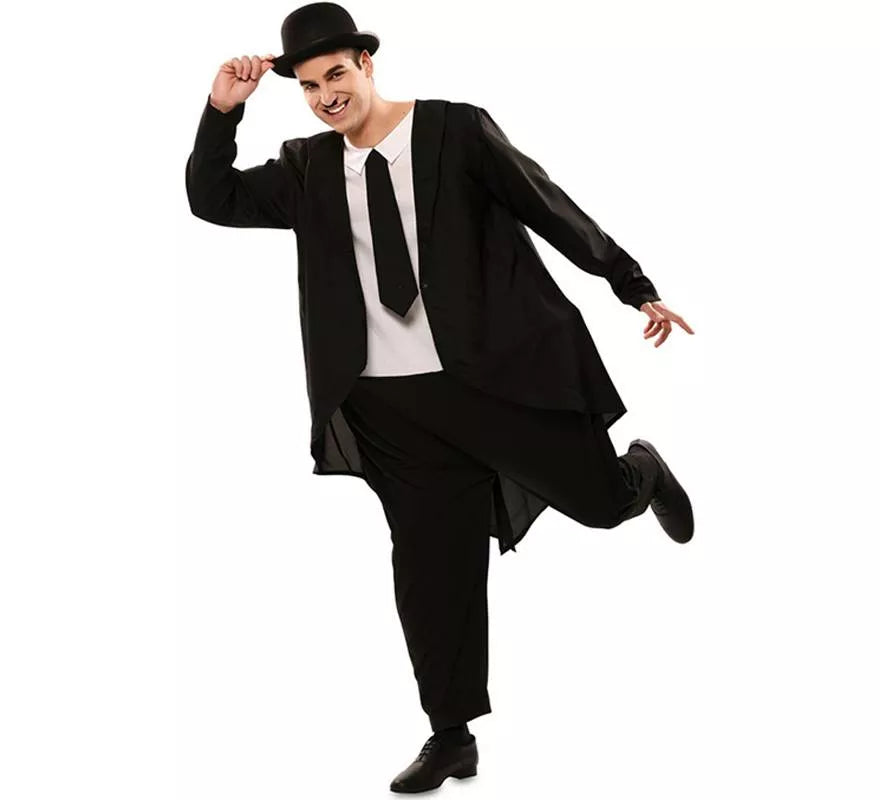 Translation missing: de.Disfraz de Gordo con traje para hombre