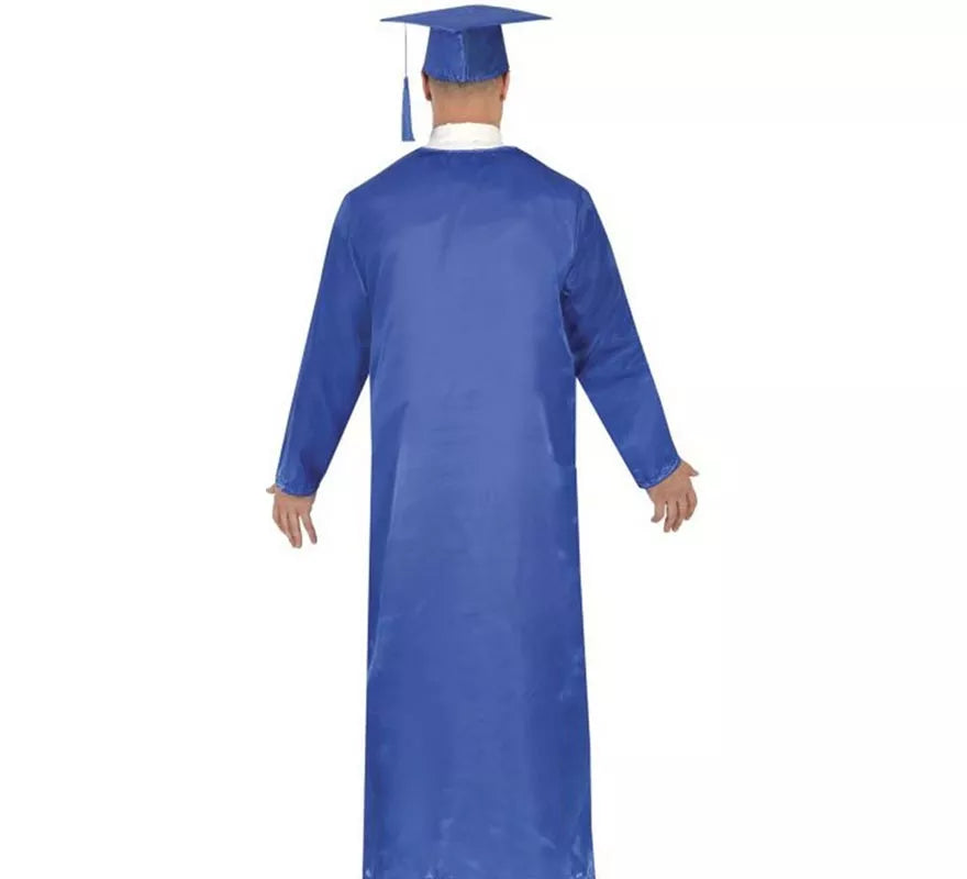Translation missing: de.Disfraz de Graduado azul adulto