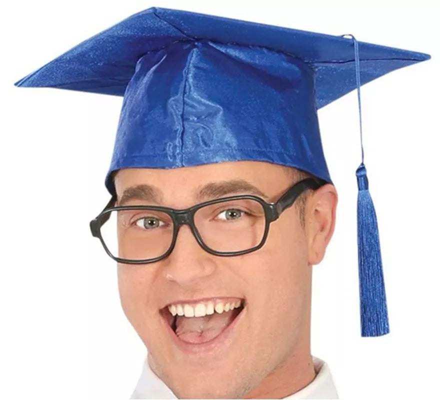 Translation missing: de.Disfraz de Graduado azul adulto