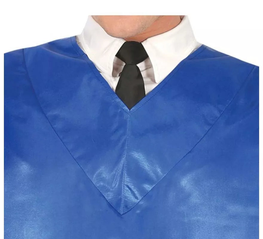 Translation missing: de.Disfraz de Graduado azul adulto