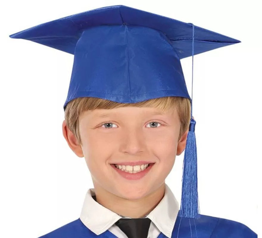 Translation missing: de.Disfraz de Graduado azul para niños