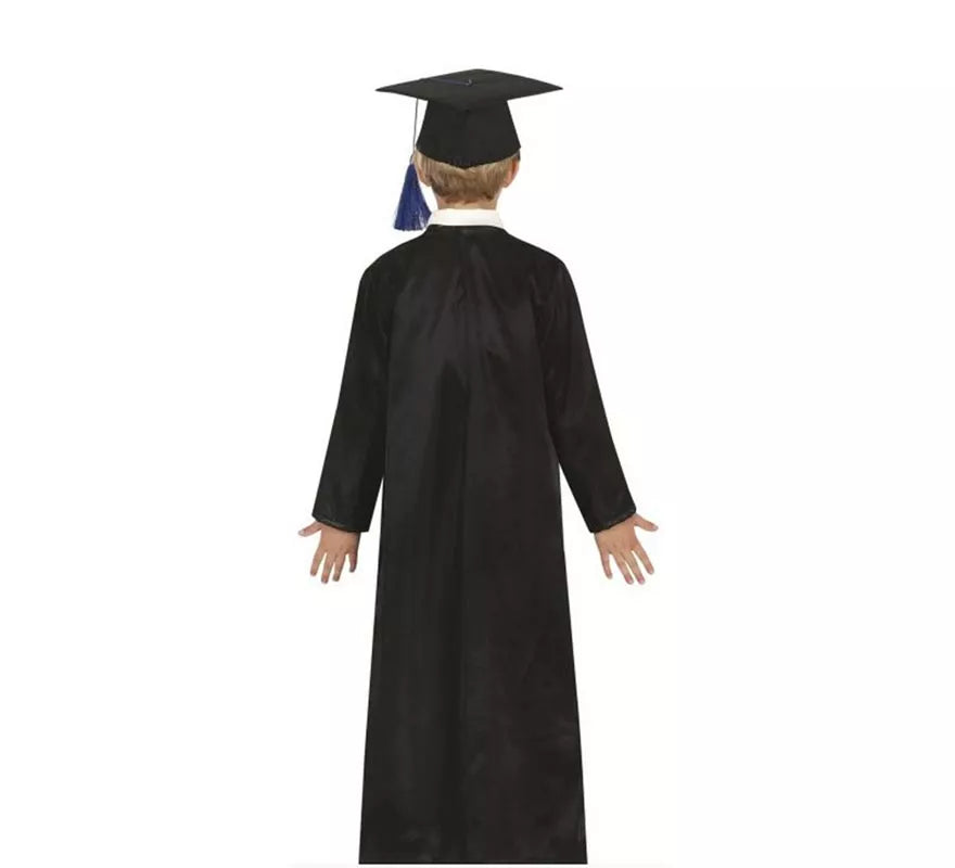 Translation missing: de.Disfraz de Graduado azul y negro para niños y adolescentes