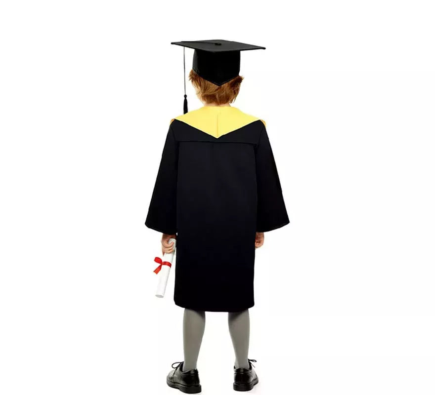 Translation missing: de.Disfraz de Graduado dorado para niños
