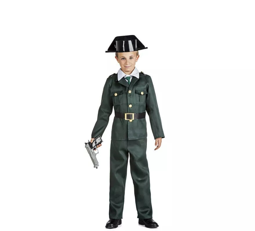 Translation missing: de.Disfraz de Guardia Civil para niño