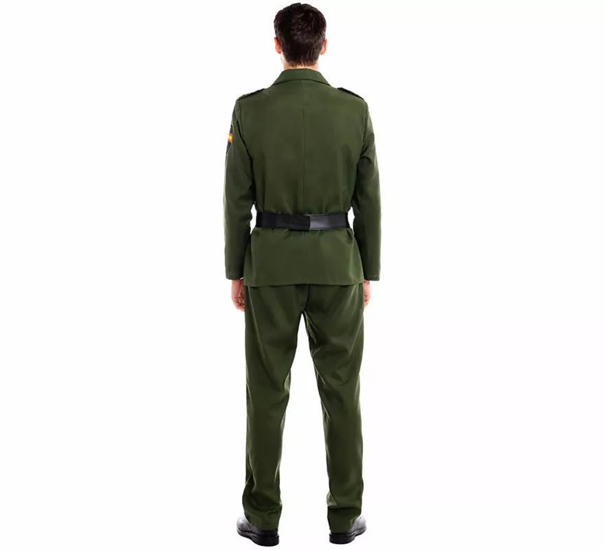 Translation missing: de.Disfraz de Guardia Civil Verde para hombre