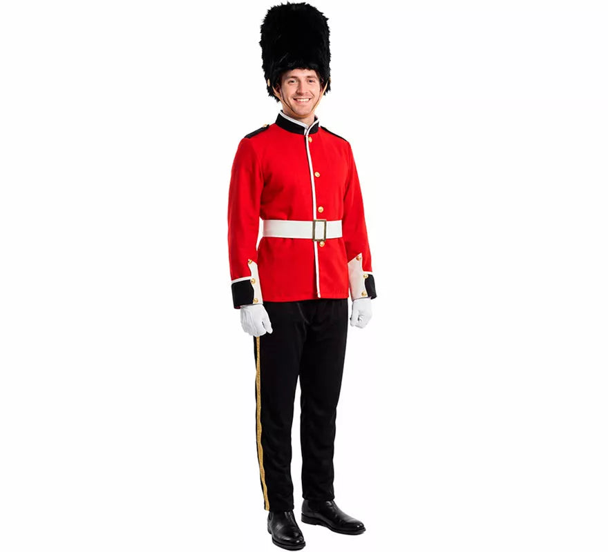Translation missing: de.Disfraz de Guardia Real Inglés para hombre