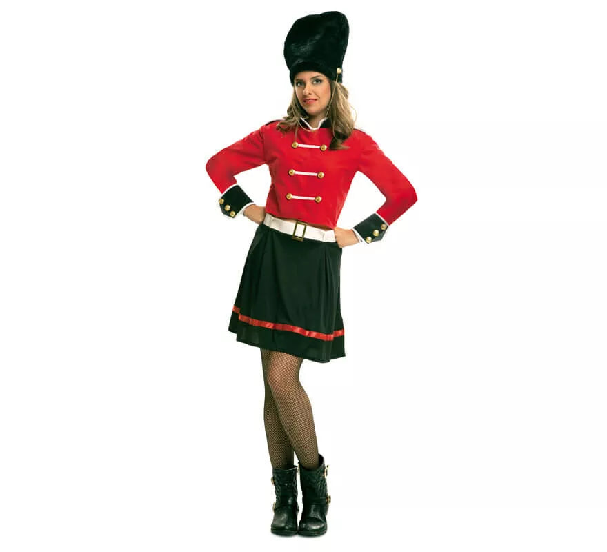 Translation missing: de.Disfraz de Guardia Real Inglesa para Mujer
