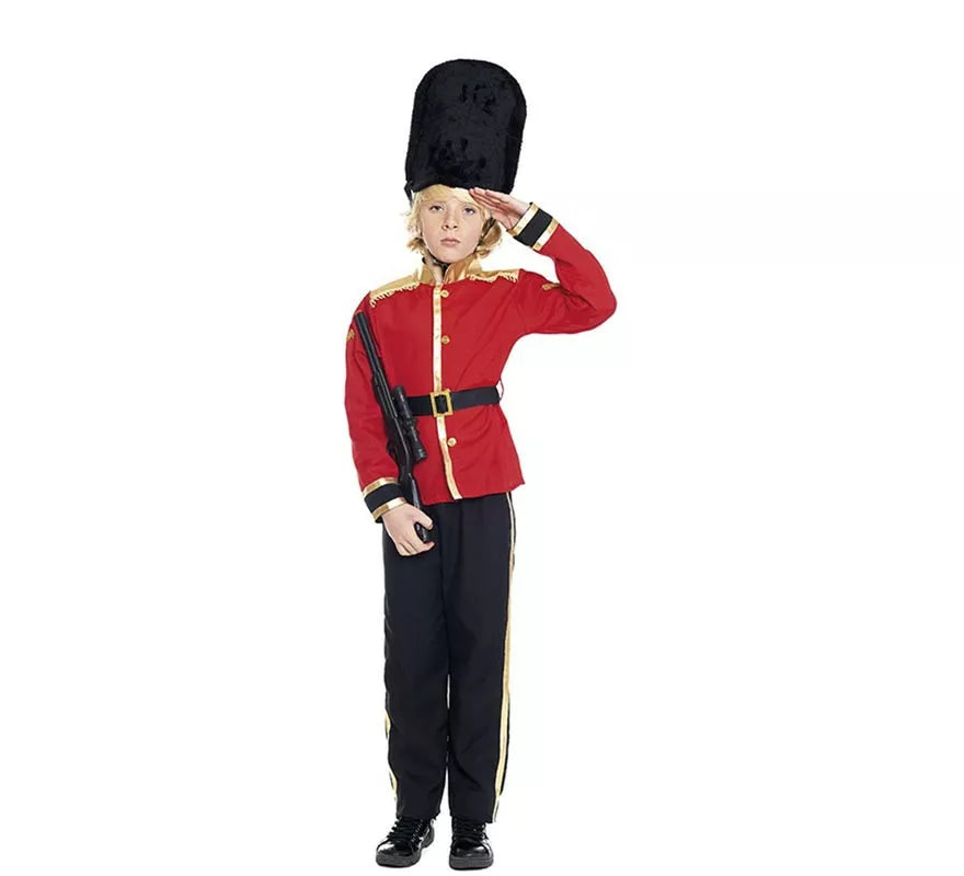 Translation missing: de.Disfraz de Guardia Real Inglesa para niño