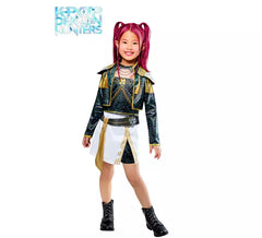 K-Pop Kriegerin Mira Golden Kostüm für Mädchen