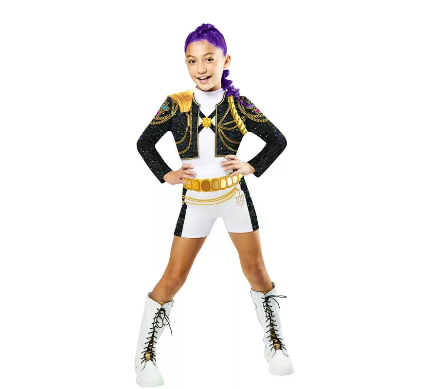 Disfraz de Guerrera K-Pop Rumi Golden Classic para niña