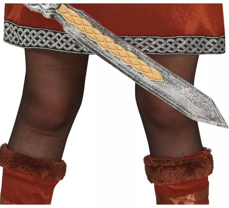 Translation missing: de.Disfraz de Guerrera Nórdica Vikinga para niña