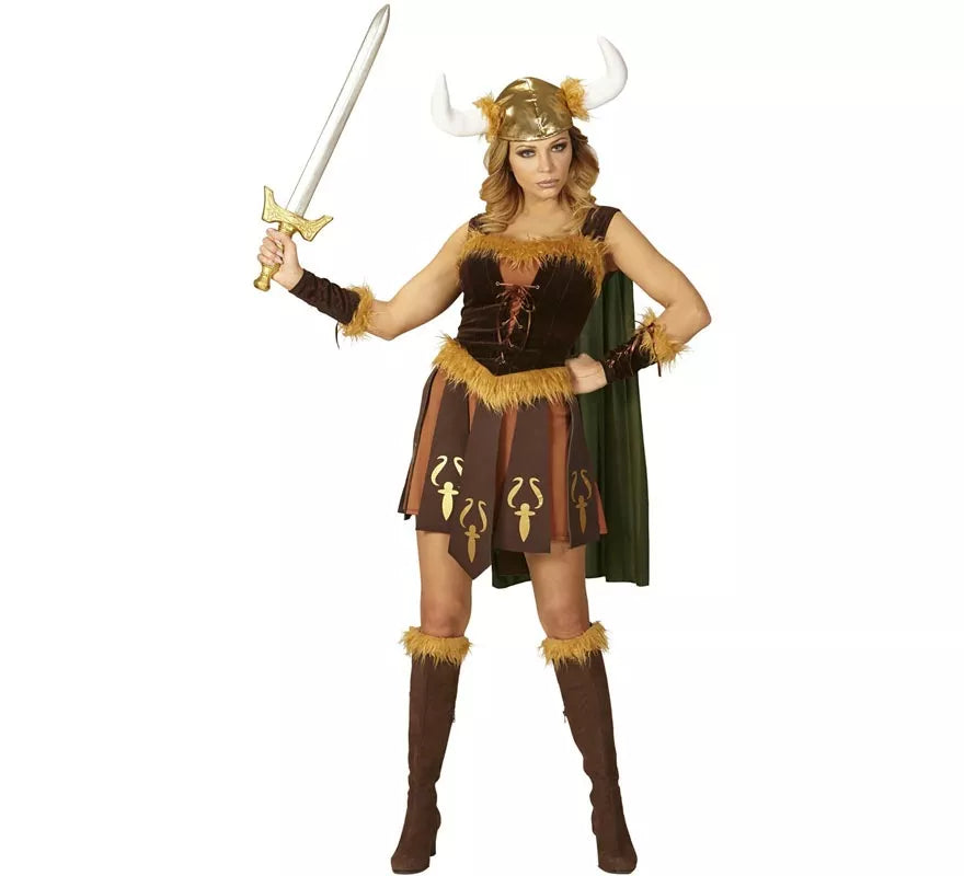 Translation missing: de.Disfraz de Guerrera Vikinga para mujer