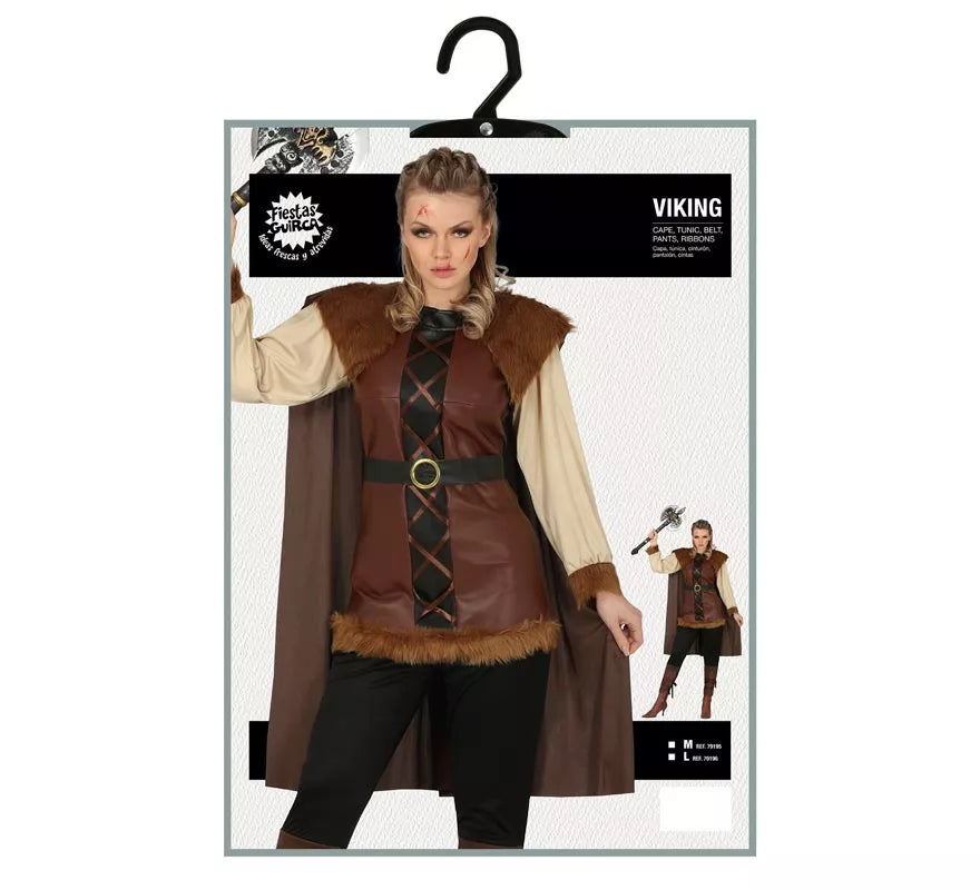 Translation missing: de.Disfraz de Guerrera Vikinga para mujer