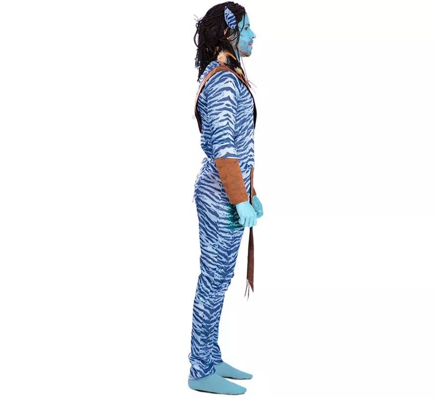 Disfraz de Guerrero Azul para hombre