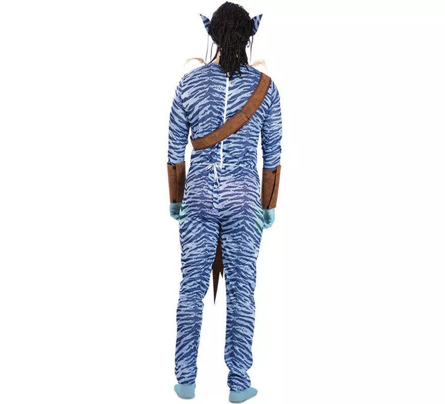 Translation missing: de.Disfraz de Guerrero Azul para hombre