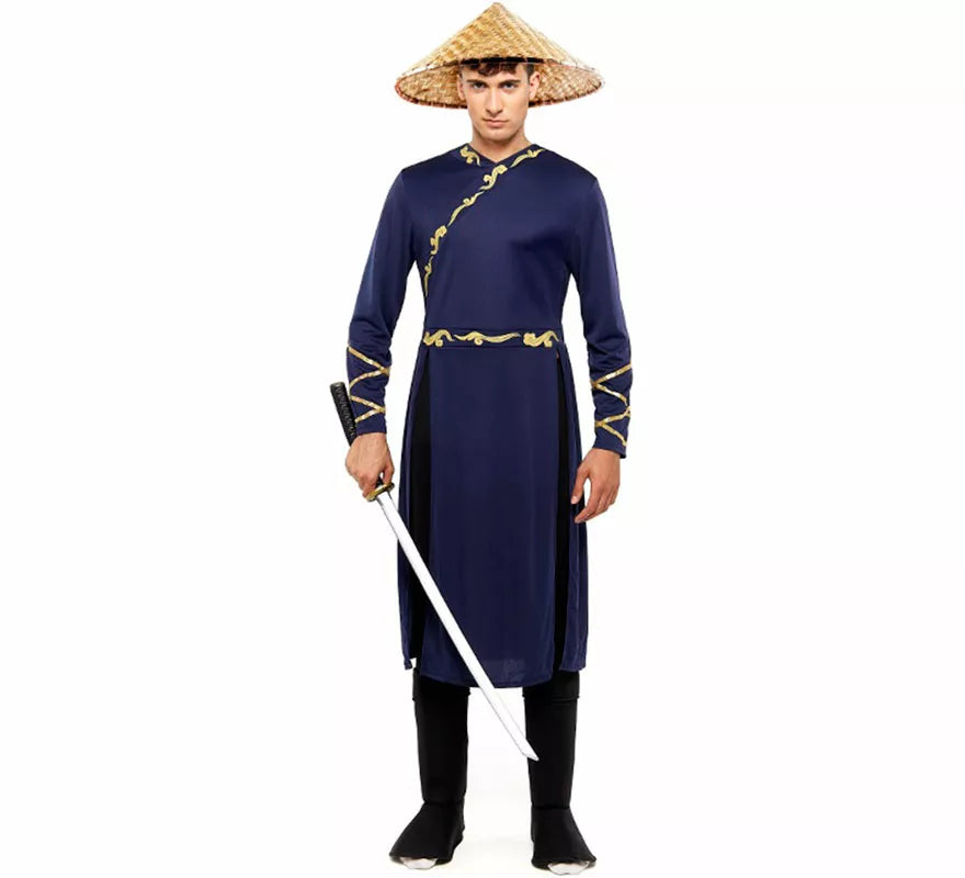 Translation missing: de.Disfraz de Guerrero Chino para hombre