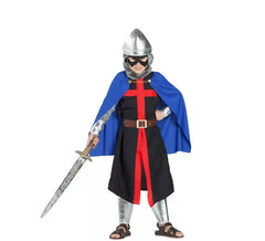 Kindermaske Krieger Kostüm