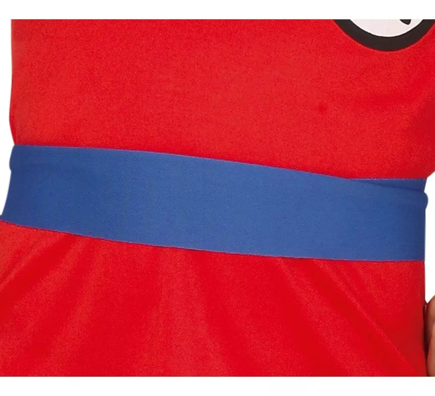 Disfraz de guerrero espacial rojo para niños