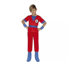 Red Space Warrior Kostüm für Kinder