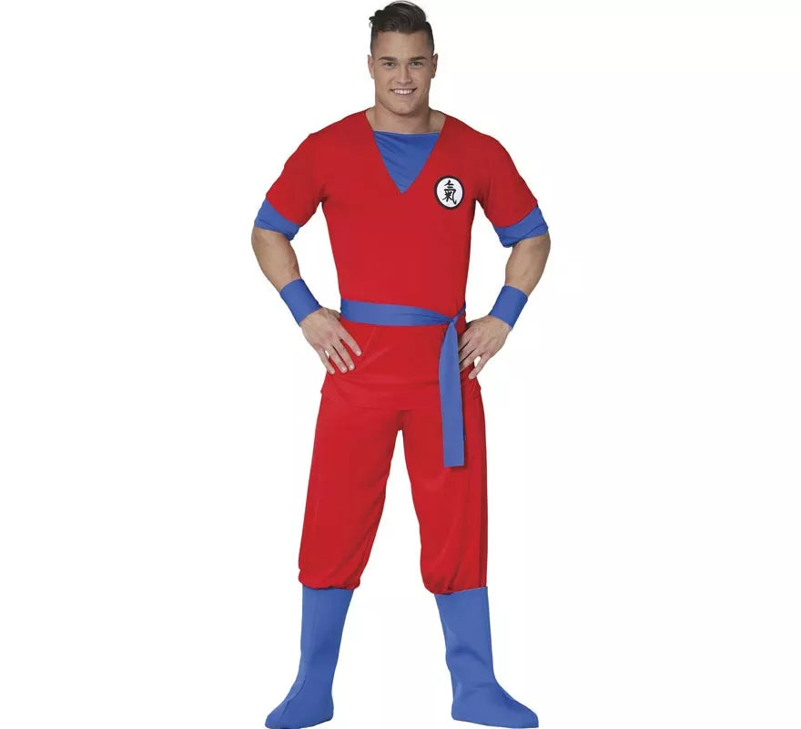 Translation missing: de.Disfraz de Guerrero Luchador para hombre adulto