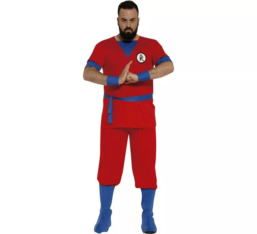 Translation missing: de.Disfraz de Guerrero Luchador para hombre adulto