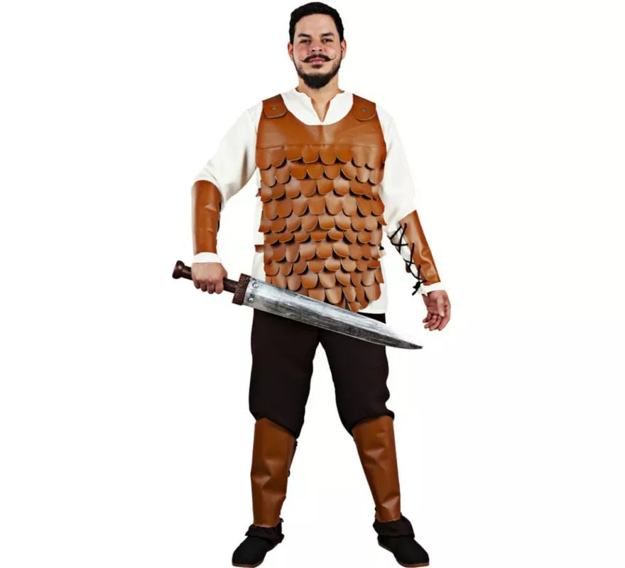 Translation missing: de.Disfraz de Guerrero Medieval con armadura para hombre