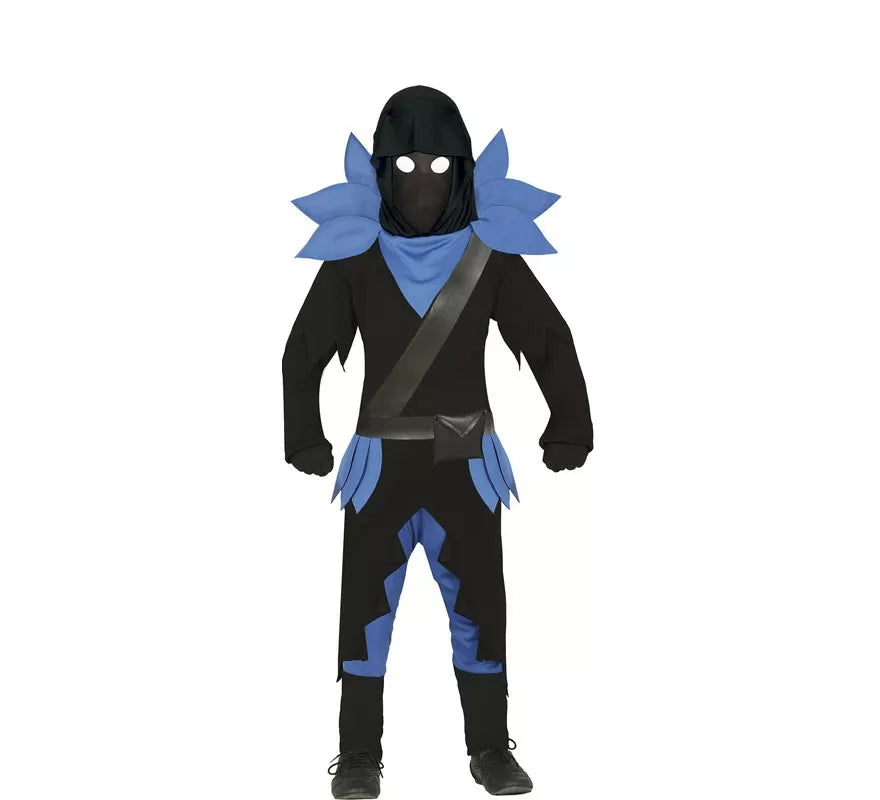 Translation missing: de.Disfraz de Guerrero Ninja Oscuro para niños y adolescentes