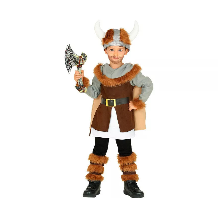Translation missing: de.Disfraz de Guerrero Vikingo Nórdico para niño