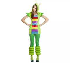 Wurm Kostüm für Damen