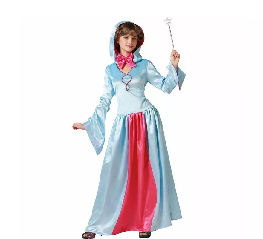 Translation missing: de.Disfraz de Hada Madrina azul para mujer