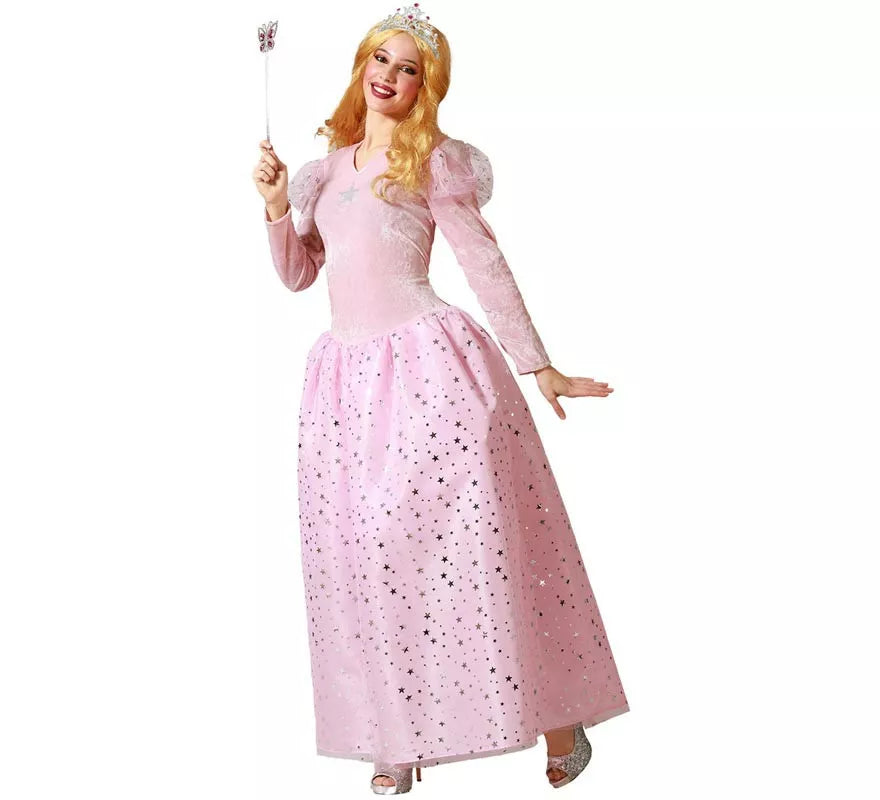 Translation missing: de.Disfraz de Hada Madrina rosa con lunares para mujer