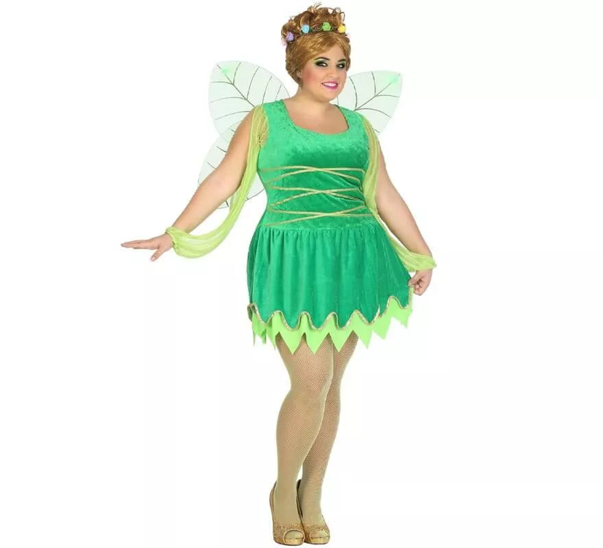 Translation missing: de.Disfraz de Hada verde para mujer