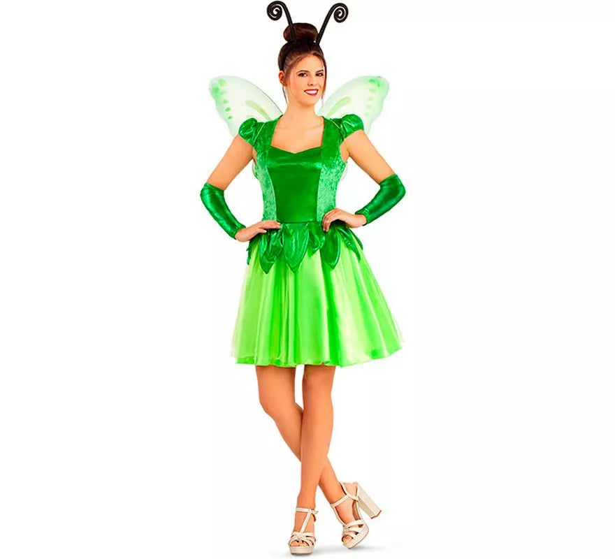 Translation missing: de.Disfraz de Hada Verde para mujer