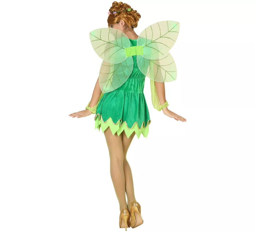 Translation missing: de.Disfraz de Hada verde para mujer