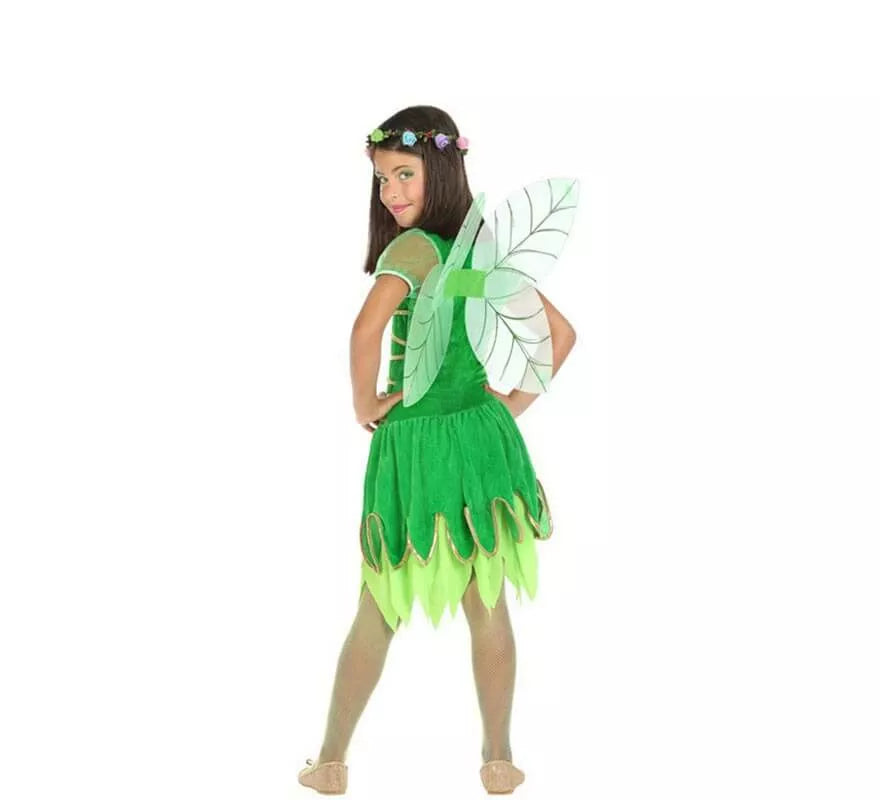 Translation missing: de.Disfraz de Hada verde para niña