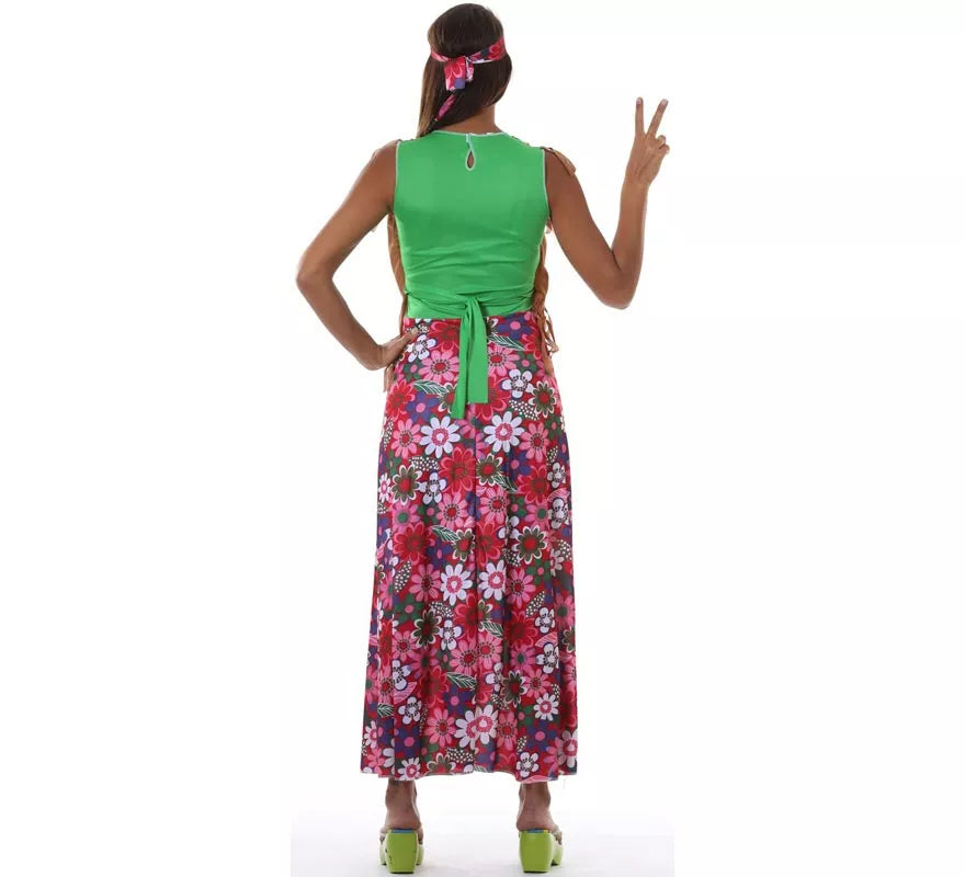 Translation missing: de.Disfraz de Happy Hippie para Mujer