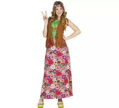 Happy Hippie Kostüm für Damen