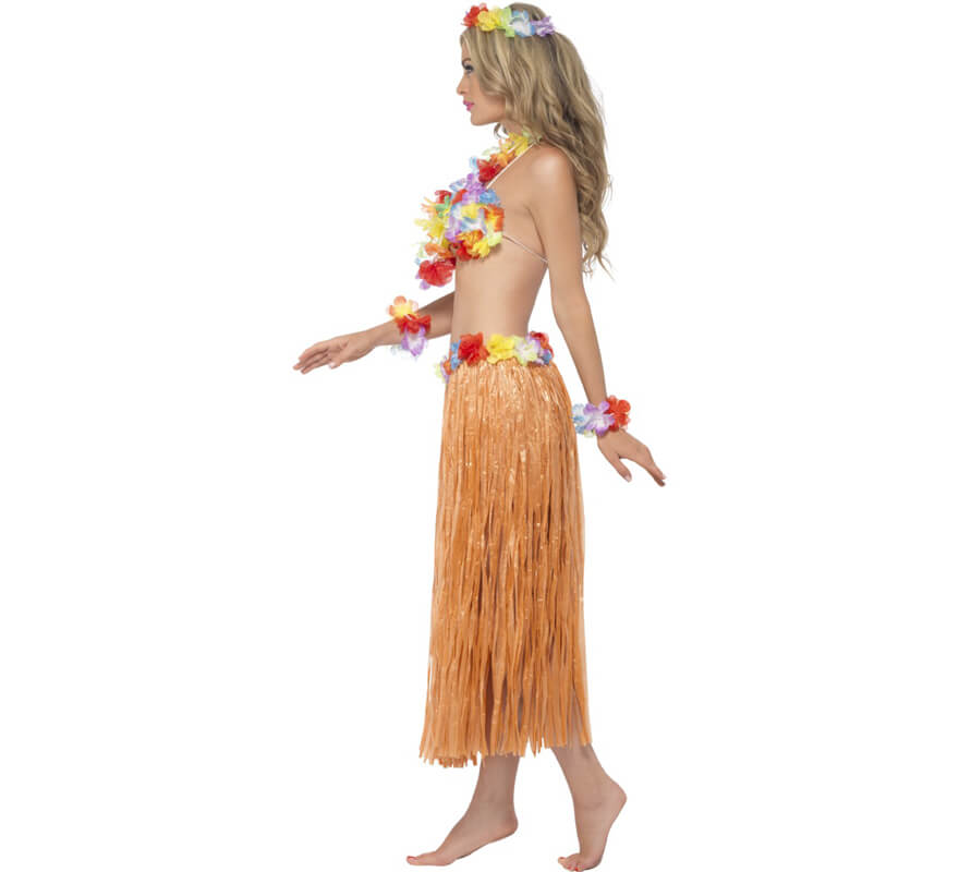 Translation missing: de.Disfraz de Hawaiana Naranja