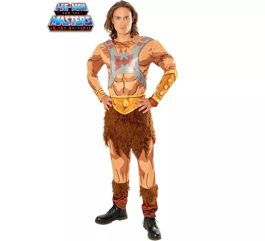 Translation missing: de.Disfraz de He-Man traje simulado deluxe para hombre