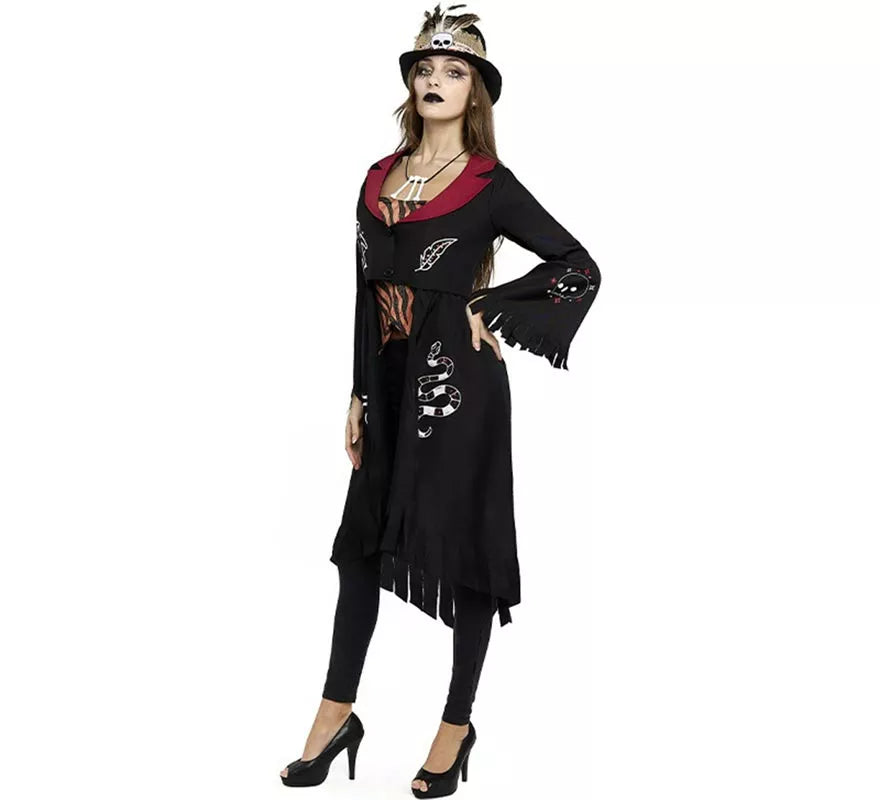 Translation missing: de.Disfraz de Hechicera Chamana Vudú para mujer