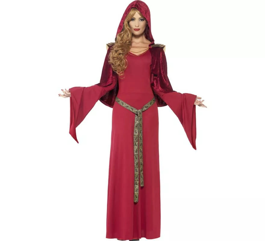 Translation missing: de.Disfraz de Hechicera roja para mujer