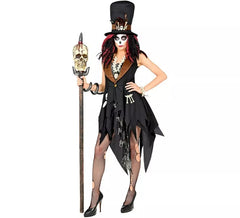 Voodoo-Hexe Kostüm für Damen